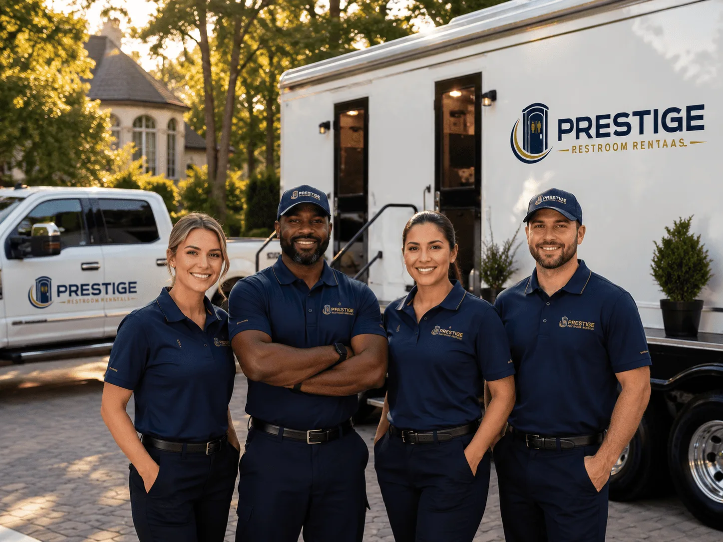 Trusted Luxury Portable Restrooms company in Amigo, WV